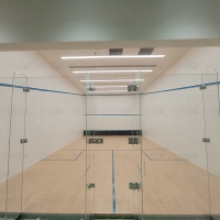 天津實驗學校兩套批蕩式壁球館